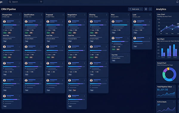 CRM Lyenzo — Pipeline de ventas